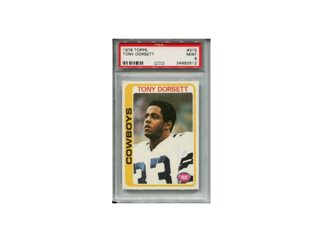 What Are The Best 1978 Topps Tony Dorsett Rookie Cards?