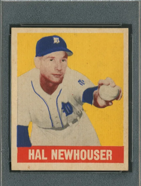 Hal Newhouser’s Best Baseball Cards: A Detroit Tigers Legend