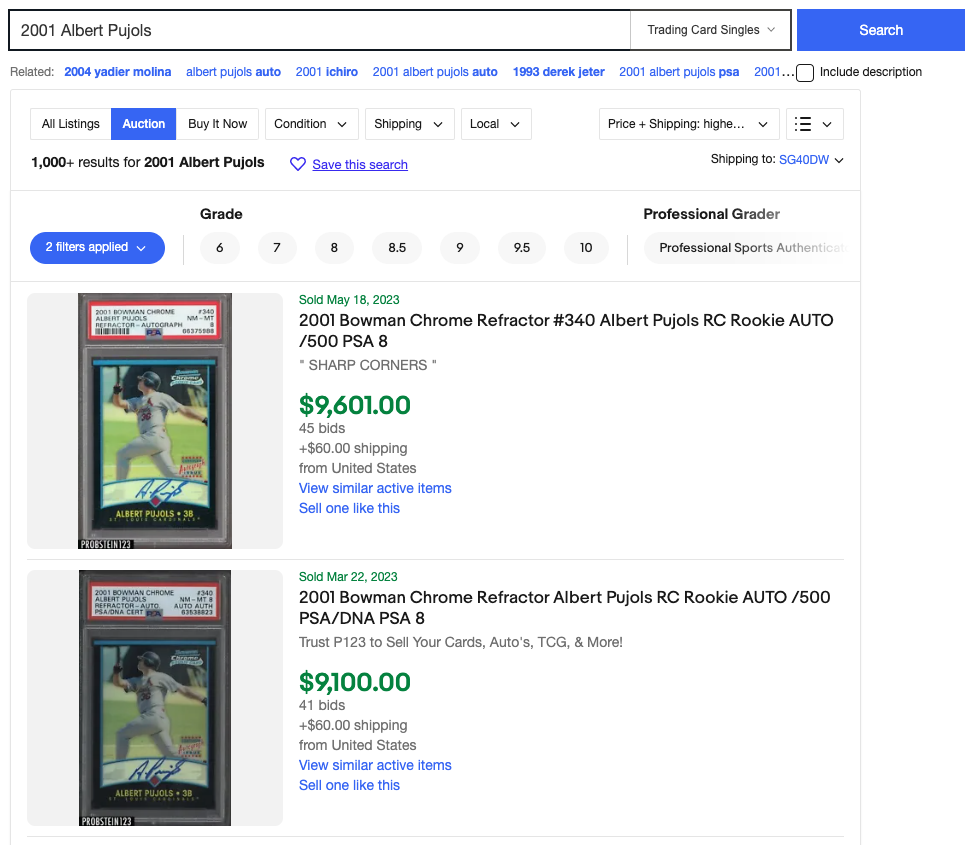 The Best Albert Pujols Rookie Cards for Collectors